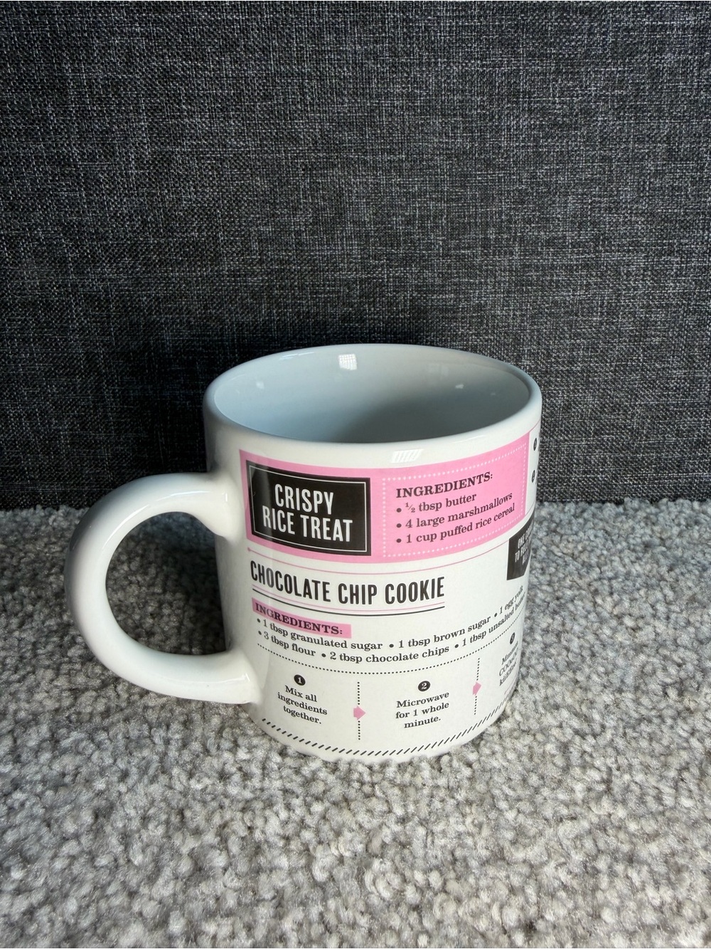 Sweet Tooth Recipe Ceramic Mug